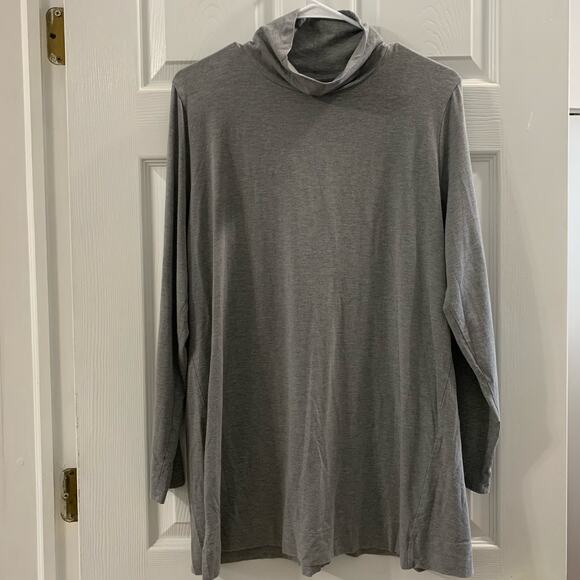 J Jill Gray Supima Cotton Modal
blend luxe turtleneck tunic XL - Picture 1 of 5